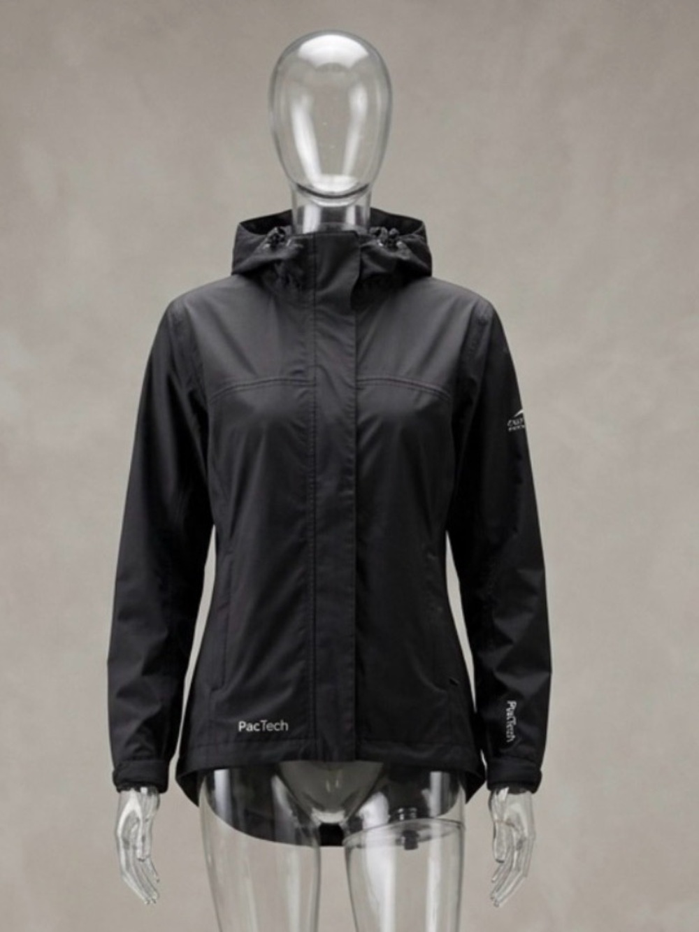 Pacific Trail PacTech Performance Waterproof-Breathable Rain Jacket Black M